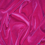 Load image into Gallery viewer, Soft and Plush Stretch Velvet Fabric | Stretch Velvet Spandex | 58&quot; Wide | Spandex Velour for Apparel, Costume, Cosplay, Drapes | Fabric mytextilefabric Yards Fuchsia 
