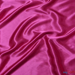 Load image into Gallery viewer, Crepe Back Satin | Korea Quality | 60&quot; Wide | Sample Swatch | Multiple Colors | Fabric mytextilefabric Sample Swatches Fuchsia 
