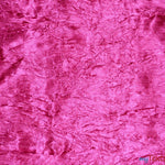 Load image into Gallery viewer, Silky Crush Satin | Crush Charmeuse Bichon Satin | 54&quot; Wide | Continuous Yards | Multiple Colors | Fabric mytextilefabric Yards Fuchsia 
