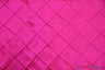 Taffeta Pintuck Fabric | 4"x4" Diamond | Diamond Taffeta Fabric | 58" Wide | Multiple Colors | Continuous Yards | Fabric mytextilefabric Yards Fuchsia 