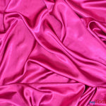 Load image into Gallery viewer, Silky Soft Medium Satin Fabric | Lightweight Event Drapery Satin | 60&quot; Wide | Sample Swatches | Fabric mytextilefabric Sample Swatches Fuchsia 0060 
