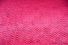 Load image into Gallery viewer, Hard Net Crinoline Fabric | Petticoat Fabric | 54&quot; Wide | Stiff Netting Fabric is Traditionally used to give Volume to Dresses Fabric mytextilefabric Yards Fuchsia 