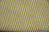 Metallic Lurex Mesh | Metallic Fish Net | 58" Wide | Silver Metallic Net | Metallic Mesh for Cosplay, Dance wear, Costumes. Tutu | newtextilefabric Yards Gold 