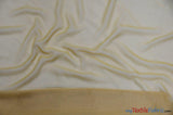 Chiffon Fabric | Super Soft & Flowy | 60" Wide | By the Continuous Yard | Multiple Colors | Fabric mytextilefabric Yards Gold 