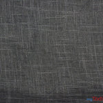 Load image into Gallery viewer, Extra Wide Faux Sheer Linen | Imitation Sheer Linen for Drapery | 108&quot; Wide | Multiple Colors | Fabric mytextilefabric Yards Grey 
