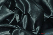 Load image into Gallery viewer, L&#39;Amour Satin Fabric | Polyester Matte Satin | Peau De Soie | 60&quot; Wide | Continuous Yards | Wedding Dress, Tablecloth, Multiple Colors | Fabric mytextilefabric Yards Grey 
