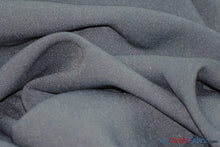 Load image into Gallery viewer, Scuba Double Knit Fabric | Basic Wrinkle Free Polyester Fabric with Mechanical Stretch | 60&quot; Wide | Multiple Colors | Poly Knit Fabric | Fabric mytextilefabric Yards Grey 
