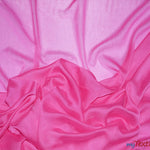 Load image into Gallery viewer, Two Tone Chiffon Fabric | Iridescent Chiffon Fabric | 60&quot; Wide | Clean Edge | Multiple Colors | Sample Swatches | Fabric mytextilefabric Sample Swatches Hot Pink 
