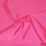 Load image into Gallery viewer, Polyester Lining Fabric | Woven Polyester Lining | 60&quot; Wide | Continuous Yards | Imperial Taffeta Lining | Apparel Lining | Tent Lining and Decoration | Fabric mytextilefabric Yards Hot Pink 
