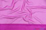 Chiffon Fabric | Super Soft & Flowy | 60" Wide | Sample Swatch | Fabric mytextilefabric Sample Swatches Hot Pink 