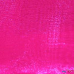 Load image into Gallery viewer, Crystal Organza Fabric | Sparkle Sheer Organza | 60&quot; Wide | Wholesale Bolt | Multiple Colors | Fabric mytextilefabric Bolts Hot Pink 
