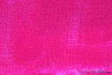 Crystal Organza Fabric | Sparkle Sheer Organza | 60" Wide | Continuous Yards | Multiple Colors | Fabric mytextilefabric Yards Hot Pink 