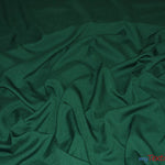 Load image into Gallery viewer, Scuba Double Knit Fabric | Basic Wrinkle Free Polyester Fabric with Mechanical Stretch | 60&quot; Wide | Multiple Colors | Poly Knit Fabric | Fabric mytextilefabric Yards Hunter Green 
