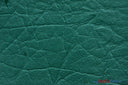 Heavy Duty Textured Vinyl | Upholstery Weight Vinyl | 54" Wide | Multiple Colors | Imitation Leather | Fabric mytextilefabric Yards Hunter Green 
