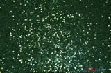 Glitz Mesh Sequins Fabric | 3mm Glitter Sequins | 52" Wide | Multiple Colors | Fabric mytextilefabric Yards Hunter Green 