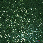 Load image into Gallery viewer, Glitz Mesh Sequins Fabric | 3mm Glitter Sequins | 52&quot; Wide | Multiple Colors | Fabric mytextilefabric Yards Hunter Green 
