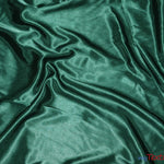 Load image into Gallery viewer, Crepe Back Satin | Korea Quality | 60&quot; Wide | Continuous Yards | Multiple Colors | Fabric mytextilefabric Yards Hunter Green 

