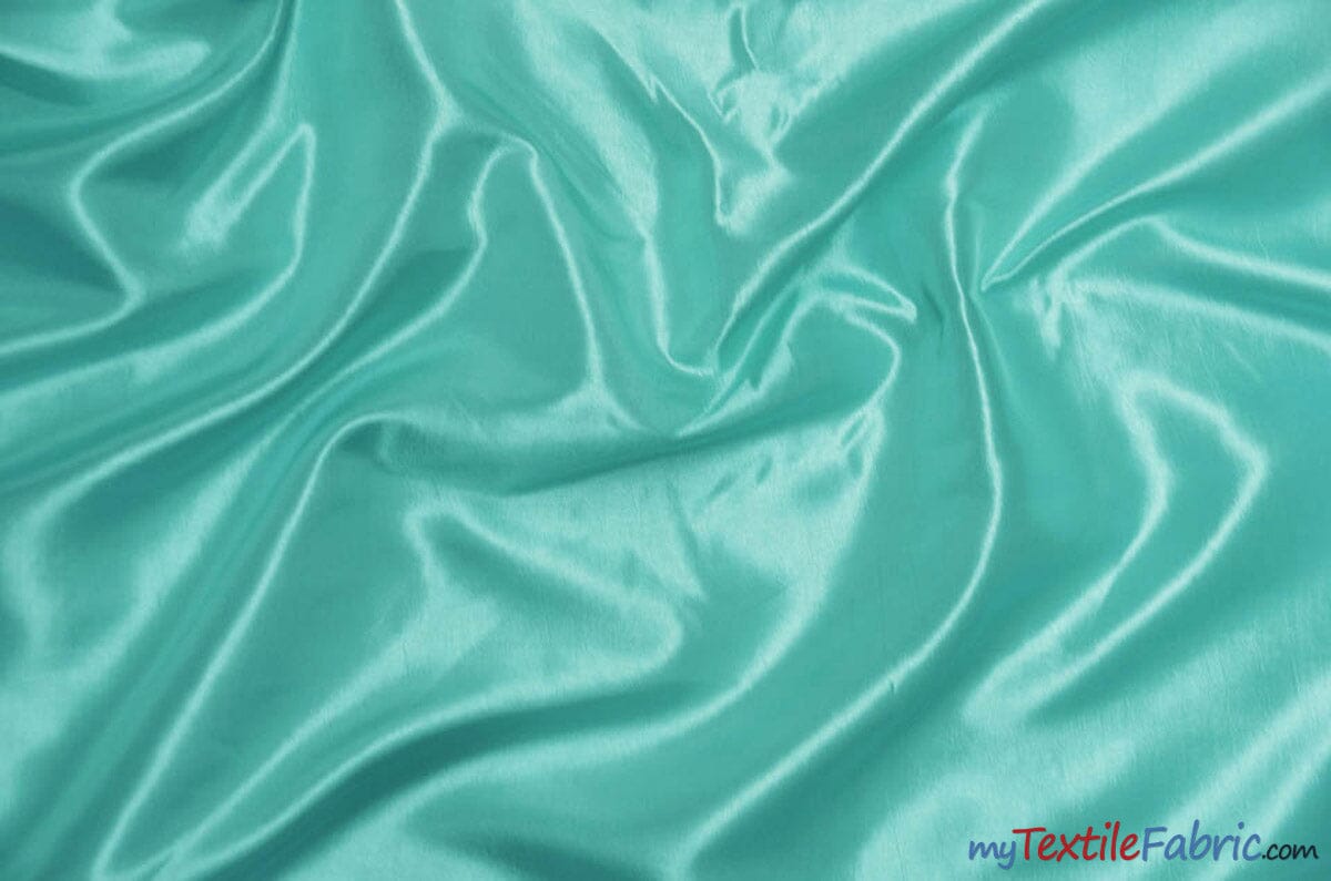 Stretch Taffeta Fabric | 60" Wide | Multiple Solid Colors | Continuous Yards | Costumes, Apparel, Cosplay, Designs | Fabric mytextilefabric Yards Ice Mint 