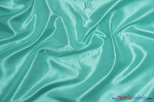 Load image into Gallery viewer, Stretch Taffeta Fabric | 60&quot; Wide | Multiple Solid Colors | Continuous Yards | Costumes, Apparel, Cosplay, Designs | Fabric mytextilefabric Yards Ice Mint 