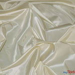Load image into Gallery viewer, Stretch Taffeta Fabric | 60&quot; Wide | Multiple Solid Colors | Sample Swatch | Costumes, Apparel, Cosplay, Designs | Fabric mytextilefabric Sample Swatches Ivory 
