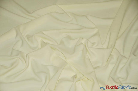 Polyester Gabardine Fabric | Polyester Suiting Fabric | 58" Wide | Multiple Colors | Polyester Twill Fabric | Fabric mytextilefabric Yards Ivory 