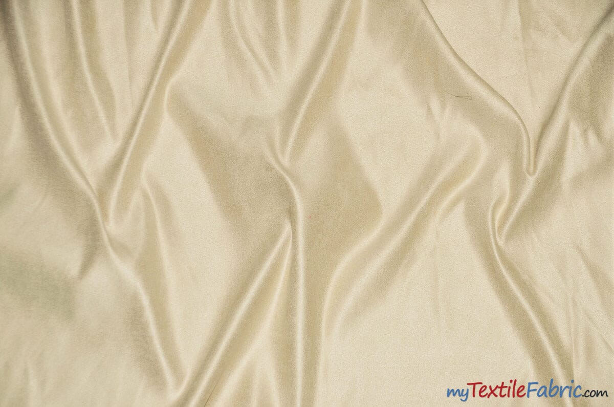 Suede Fabric | Microsuede | 40 Colors | 60" Wide | Faux Suede | Upholstery Weight, Tablecloth, Bags, Pouches, Cosplay, Costume | Continuous Yards | Fabric mytextilefabric Yards Ivory 
