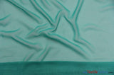 Chiffon Fabric | Super Soft & Flowy | 60" Wide | Wholesale Bolt | Multiple Colors | Fabric mytextilefabric Bolts Jade 