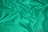 L'Amour Satin Fabric | Polyester Matte Satin | Peau De Soie | 60" Wide | Wholesale Bolt | Wedding Dress, Tablecloth, Multiple Colors | Fabric mytextilefabric Bolts Jade 