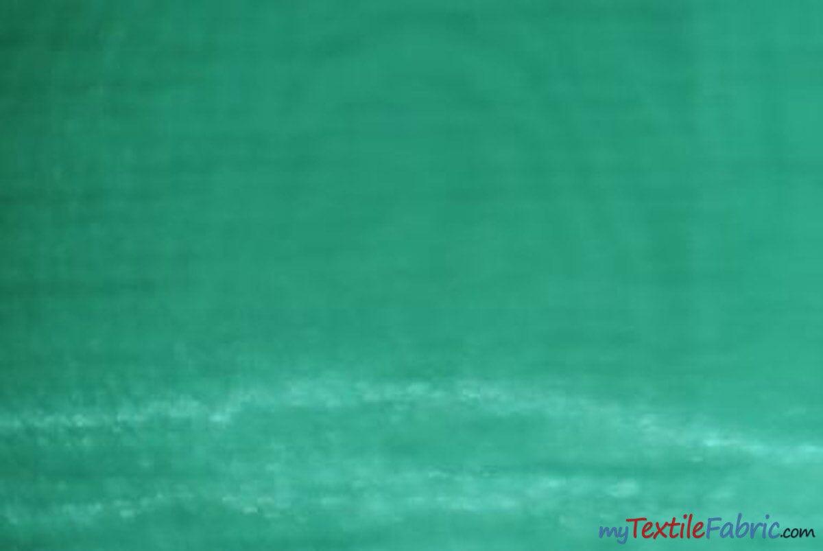 Crystal Organza Fabric | Sparkle Sheer Organza | 60" Wide | Continuous Yards | Multiple Colors | Fabric mytextilefabric Yards Jade 