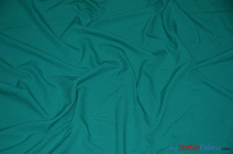 60" Wide Polyester Fabric by the Yard | Visa Polyester Poplin Fabric | Basic Polyester for Tablecloths, Drapery, and Curtains | Fabric mytextilefabric Yards Jade 