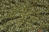 Gatsby Sequins Fabric | 6mm Flat Sewn Sequins on Mesh | 52" Wide | Multiple Colors | Fabric mytextilefabric Yards JW Light Gold 