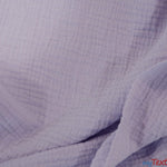 Load image into Gallery viewer, Double Layer Cotton Gauze Fabric | Soft Double Layer Muslin | 48&quot; Wide | Double Cotton Gauze Fabric | Fabric mytextilefabric Yards Lavender 

