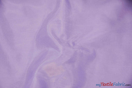 Polyester Silky Habotai Lining | 58" Wide | Super Soft and Silky Poly Habotai Fabric | Sample Swatch | Digital Printing, Apparel Lining, Drapery and Decor | Fabric mytextilefabric Sample Swatches Lavender 