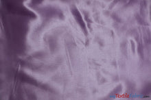 Load image into Gallery viewer, Bridal Satin Fabric | Shiny Bridal Satin | 60&quot; Wide | Multiple Colors | Continuous Yards | Fabric mytextilefabric Yards Lavender 