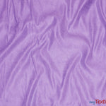 Load image into Gallery viewer, Suede Fabric | Microsuede | 40 Colors | 60&quot; Wide | Faux Suede | Upholstery Weight, Tablecloth, Bags, Pouches, Cosplay, Costume | Continuous Yards | Fabric mytextilefabric Yards Lavender 
