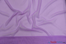 Load image into Gallery viewer, Double Georgette Fabric | 100% Polyester | 60&quot; Wide | Multiple Colors | Poly Georgette Fabric | Fabric mytextilefabric Yards Lavender 