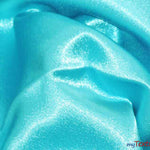 Load image into Gallery viewer, Superior Quality Crepe Back Satin | Japan Quality | 60&quot; Wide | Continuous Yards | Multiple Colors | Fabric mytextilefabric Yards Light Aqua 
