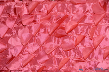 Load image into Gallery viewer, Petal Taffeta Fabric | Hanging Round Petal Taffeta | 57&quot; Wide | Multiple Colors Fabric mytextilefabric Yards Light Coral 