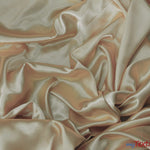 Load image into Gallery viewer, Silky Soft Medium Satin Fabric | Lightweight Event Drapery Satin | 60&quot; Wide | Sample Swatches | Fabric mytextilefabric Sample Swatches Light Gold 0021 
