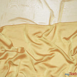 Load image into Gallery viewer, Two Tone Chiffon Fabric | Iridescent Chiffon Fabric | 60&quot; Wide | Clean Edge | Multiple Colors | Wholesale Bolt | Fabric mytextilefabric Bolts Light Gold 
