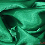 Load image into Gallery viewer, Silky Soft Medium Satin Fabric | Lightweight Event Drapery Satin | 60&quot; Wide | Economic Satin by the Wholesale Bolt | Fabric mytextilefabric Bolts Light Green 0043 
