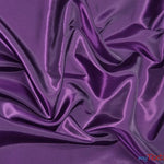 Load image into Gallery viewer, Stretch Taffeta Fabric | 60&quot; Wide | Multiple Solid Colors | Sample Swatch | Costumes, Apparel, Cosplay, Designs | Fabric mytextilefabric Sample Swatches Light Plum 
