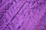 Forest Taffeta Embroidery | Hanging Leaf Taffeta | 54" Wide | Multiple Colors | Fabric mytextilefabric Yards Light Plum 