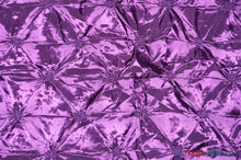 Load image into Gallery viewer, Pinwheel Taffeta Fabric | Button Taffeta Fabric | 48&quot; Wide | Multiple Colors | Fabric mytextilefabric Yards Light Plum 