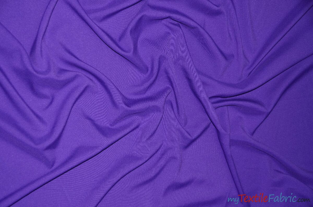 60" Wide Polyester Fabric by the Yard | Visa Polyester Poplin Fabric | Basic Polyester for Tablecloths, Drapery, and Curtains | Fabric mytextilefabric Yards Light Purple 