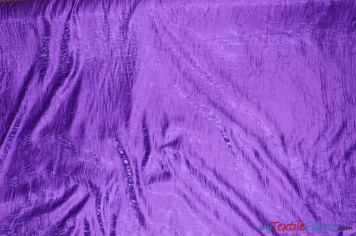 Iridescent Crush Shimmer Fabric | Iridescent Fabric | 54" Wide | Multiple Colors | Wholesale Bolt | Fabric mytextilefabric Bolts Light Purple 