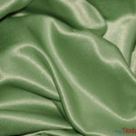 Load image into Gallery viewer, L&#39;Amour Satin Fabric | Polyester Matte Satin | Peau De Soie | 60&quot; Wide | Sample Swatch | Wedding Dress, Tablecloth, Multiple Colors | Fabric mytextilefabric Sample Swatches Light Sage 
