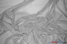 Load image into Gallery viewer, Two Tone Chiffon Fabric | Iridescent Chiffon Fabric | 60&quot; Wide | Clean Edge | Multiple Colors | Wholesale Bolt | Fabric mytextilefabric Bolts Light Silver 