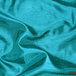 Load image into Gallery viewer, Shantung Satin Fabric | Satin Dupioni Silk Fabric | 60&quot; Wide | Multiple Colors | Wholesale Bolt | Fabric mytextilefabric Bolts Light Teal 
