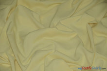 Load image into Gallery viewer, 60&quot; Wide Polyester Fabric by the Yard | Visa Polyester Poplin Fabric | Basic Polyester for Tablecloths, Drapery, and Curtains | Fabric mytextilefabric Yards Light Yellow 